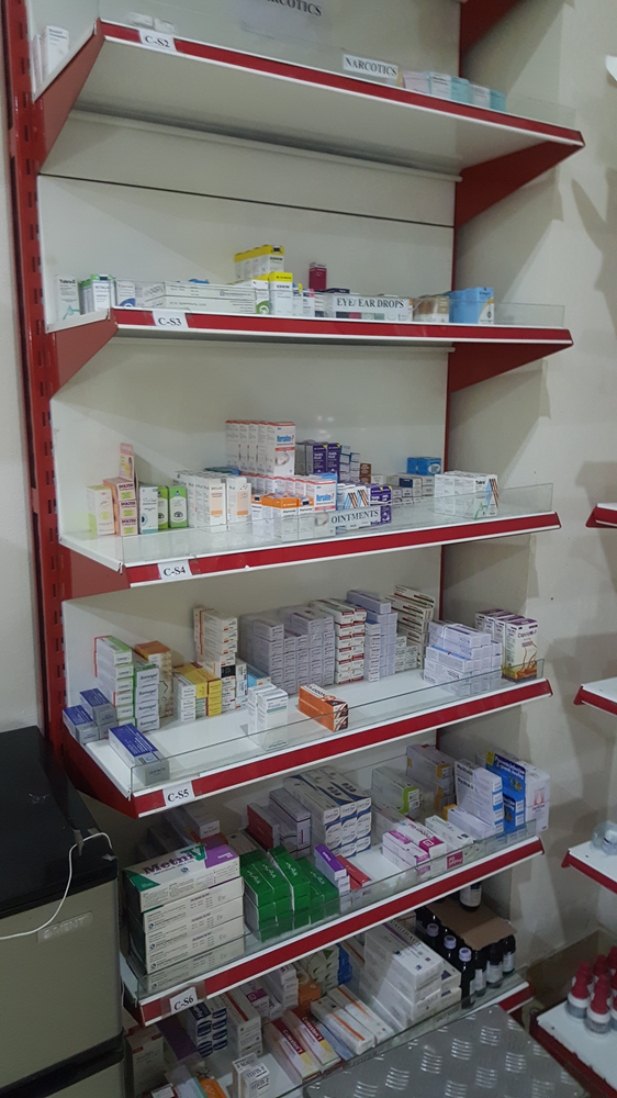 Medical Store rack