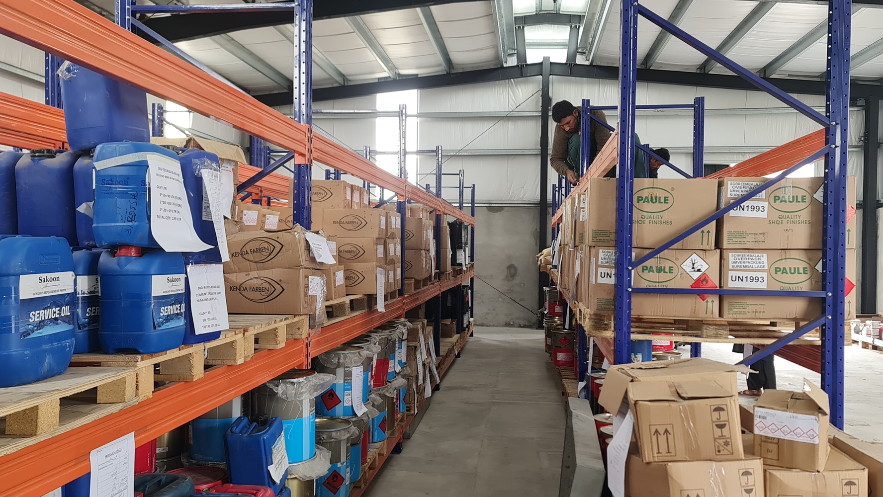 warehouse pallet racking