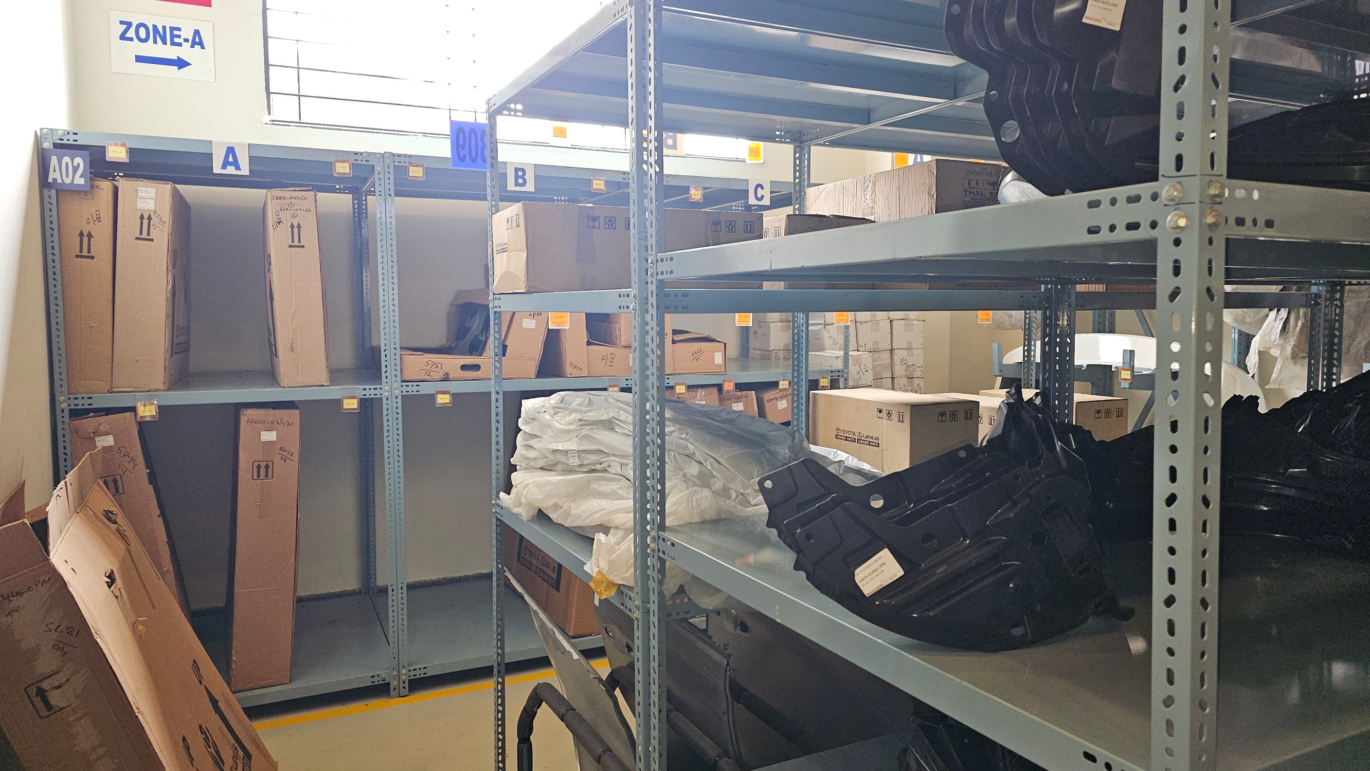 Car Parts Rack
