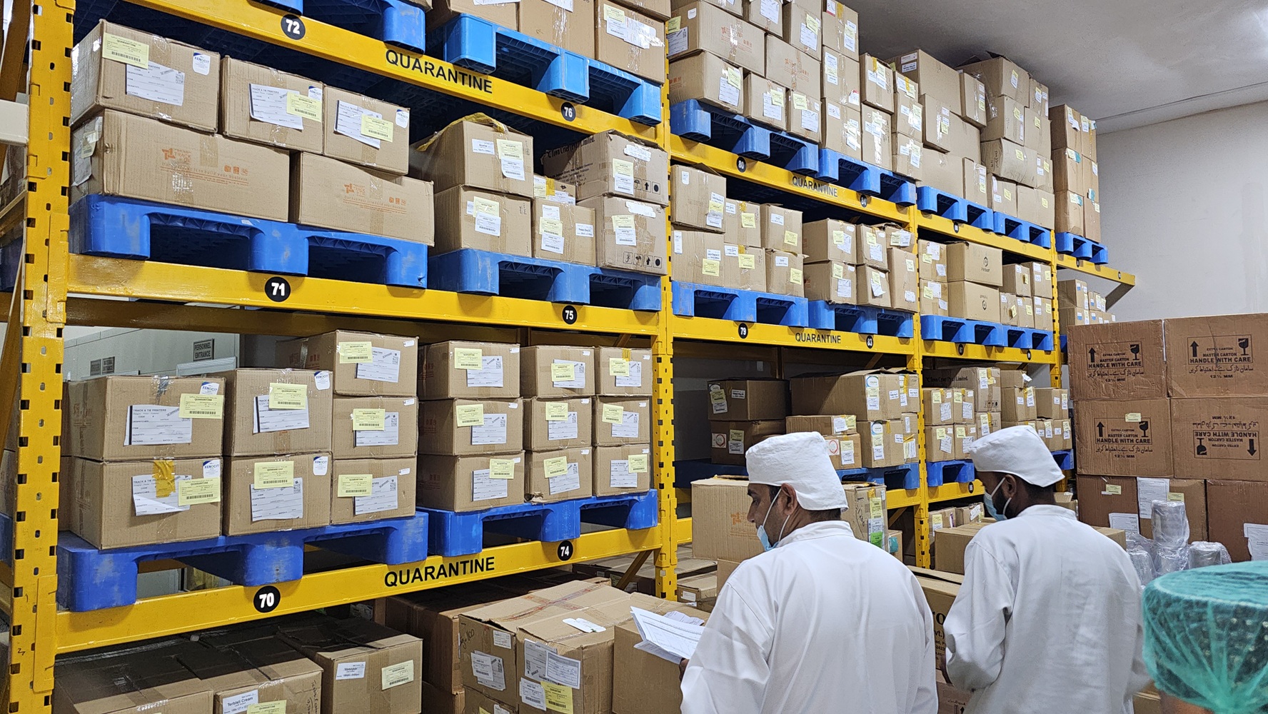 Pallet racking solutions