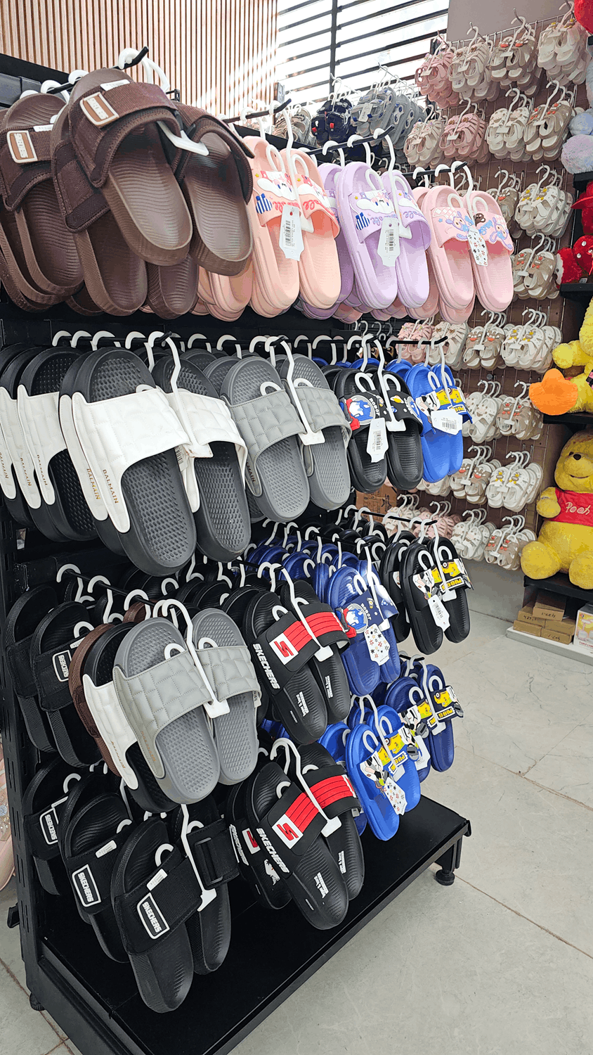 sho display rack for shop
