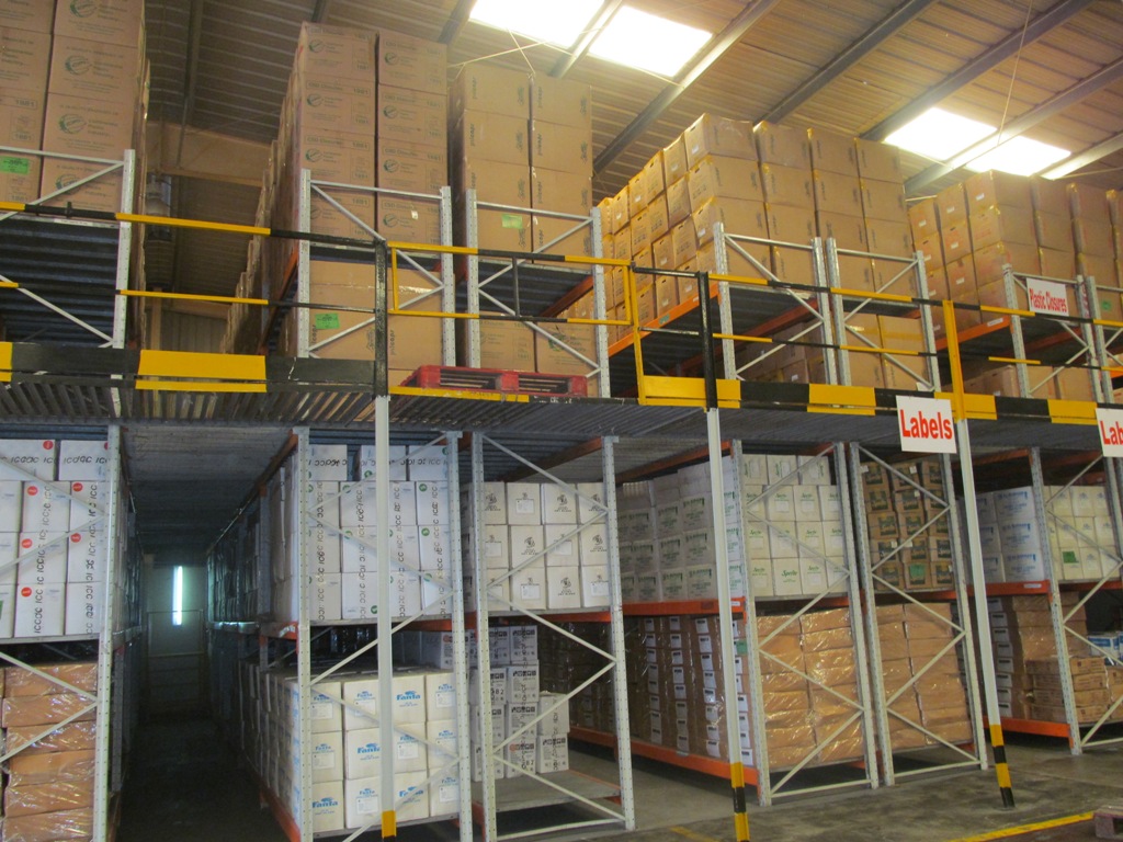 double deep pallet racking