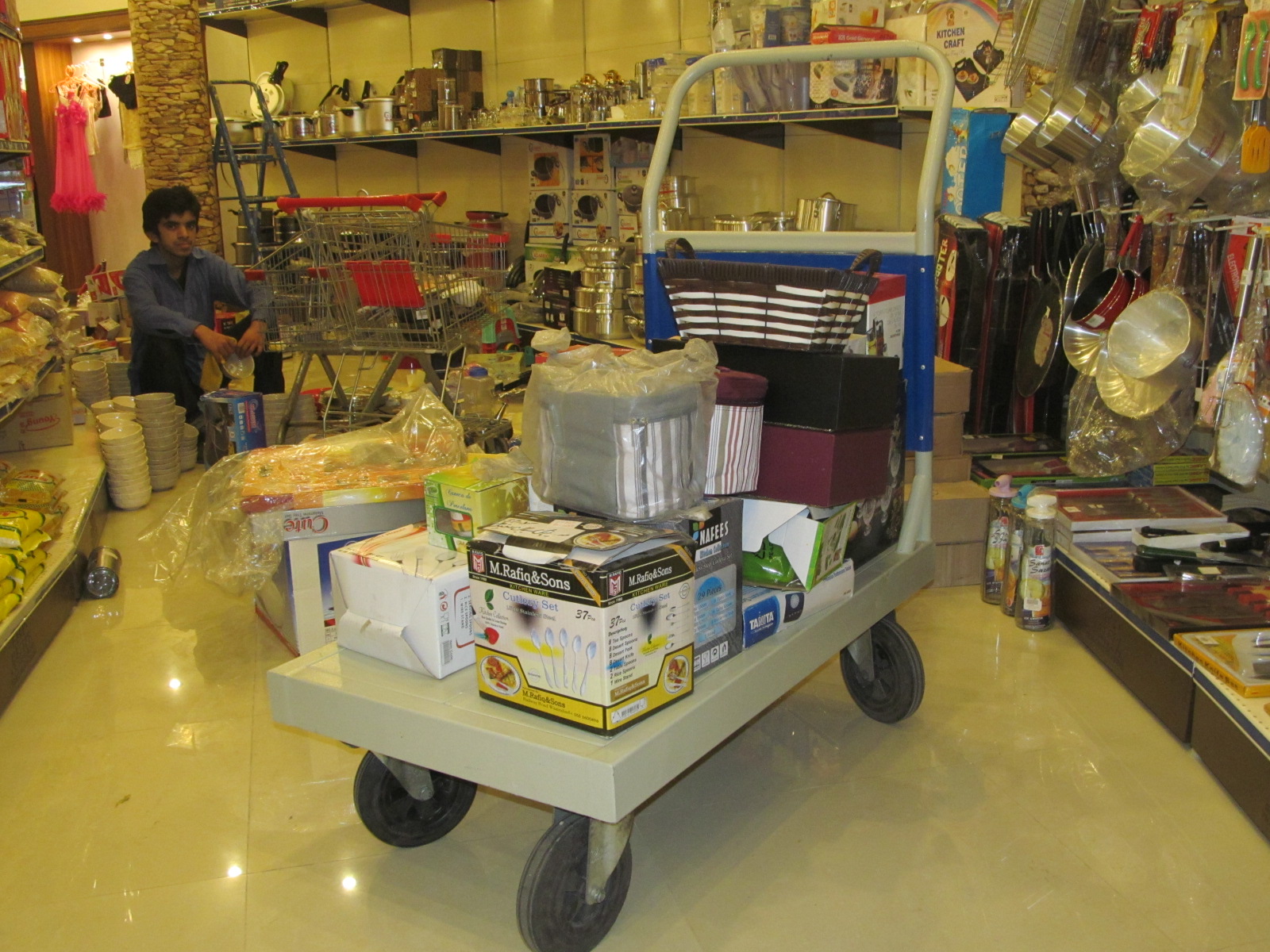 warehouse trolley