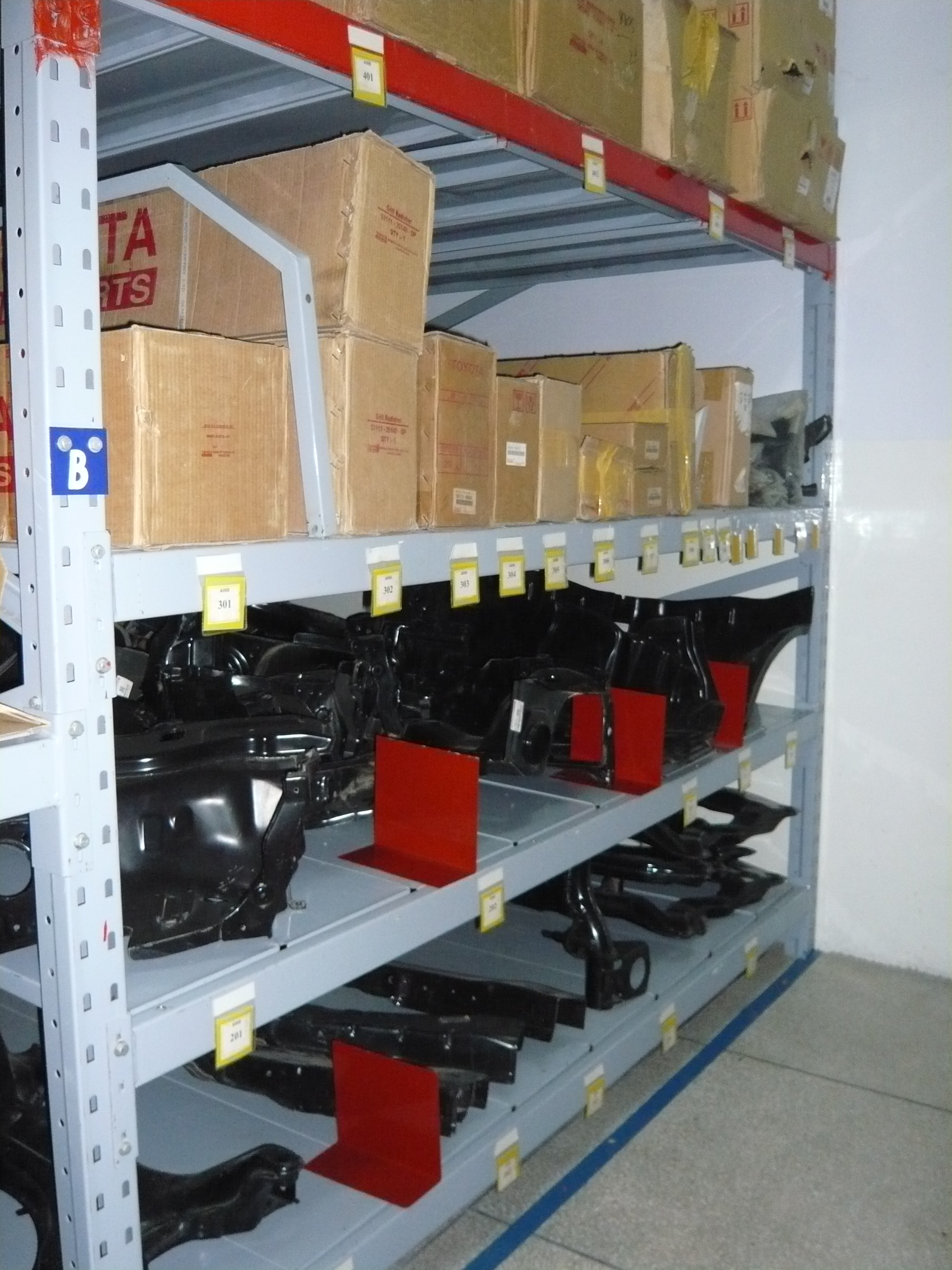 warehouse pallet storage rack