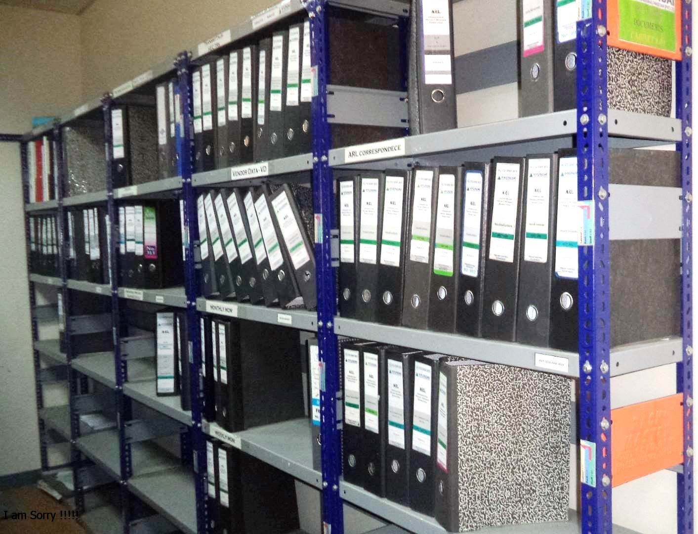 metal office file rack