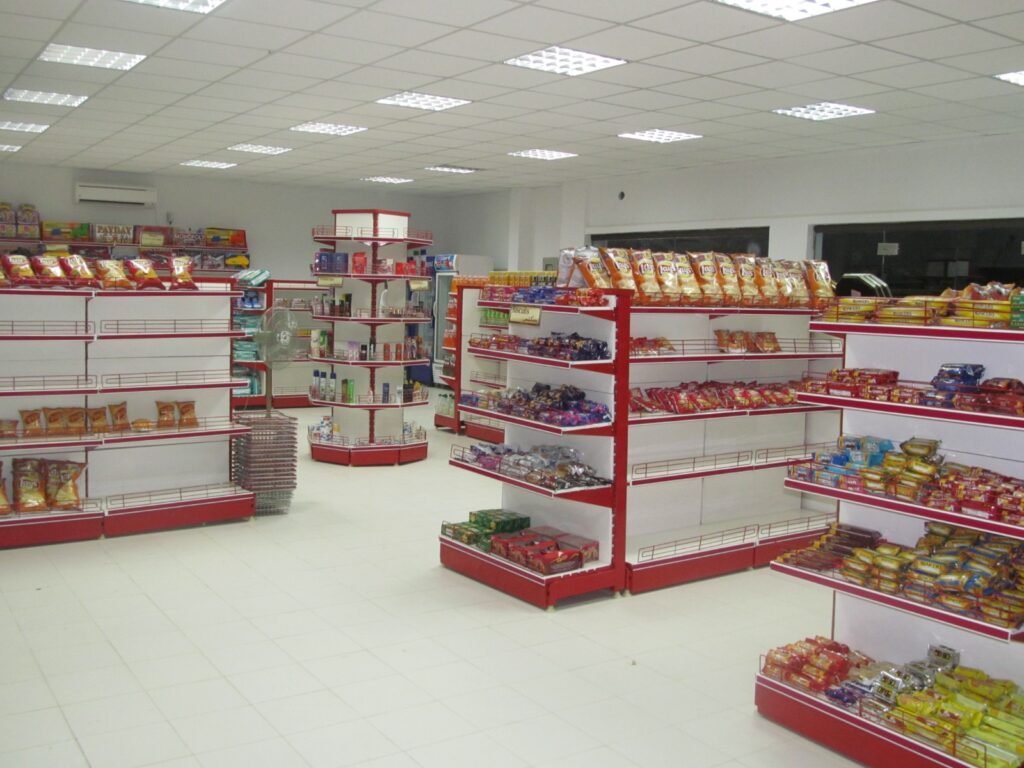 Commercial display racks