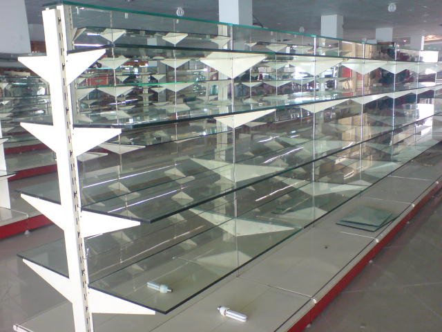 glass shelves