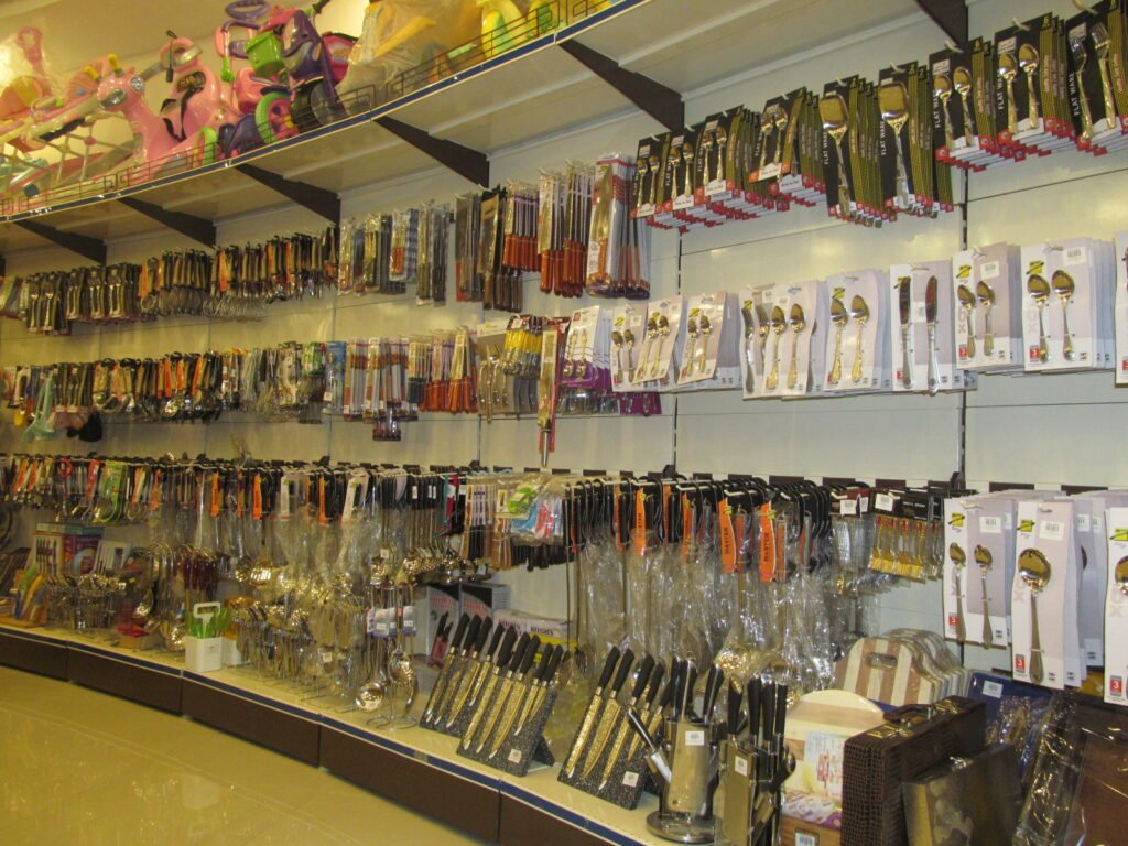crockery display racks