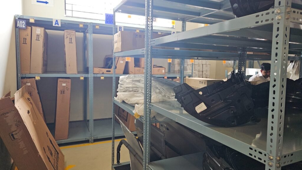 Auto Parts Rack