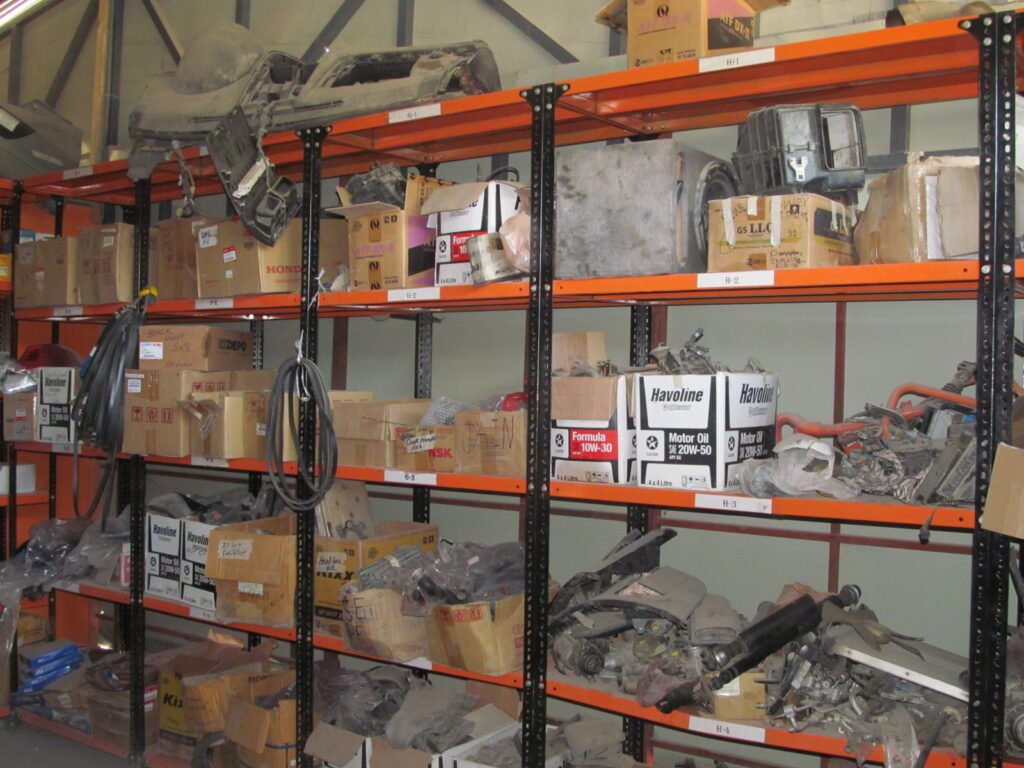 yard tool storage rack